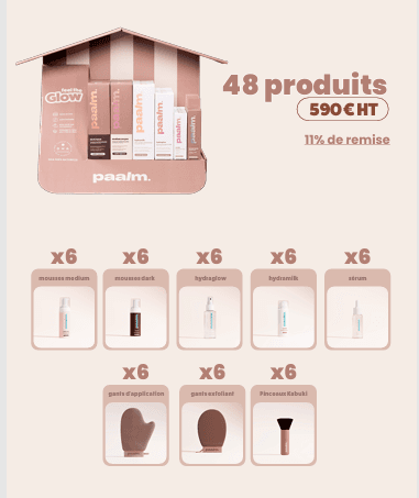 Pack implantation - Gamme Bronzage